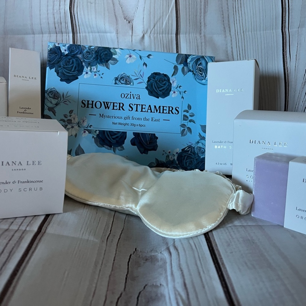 Diana Lee Spa Day Gift Set, Bath Salt, Shower Steamers, Scented Soap, & …